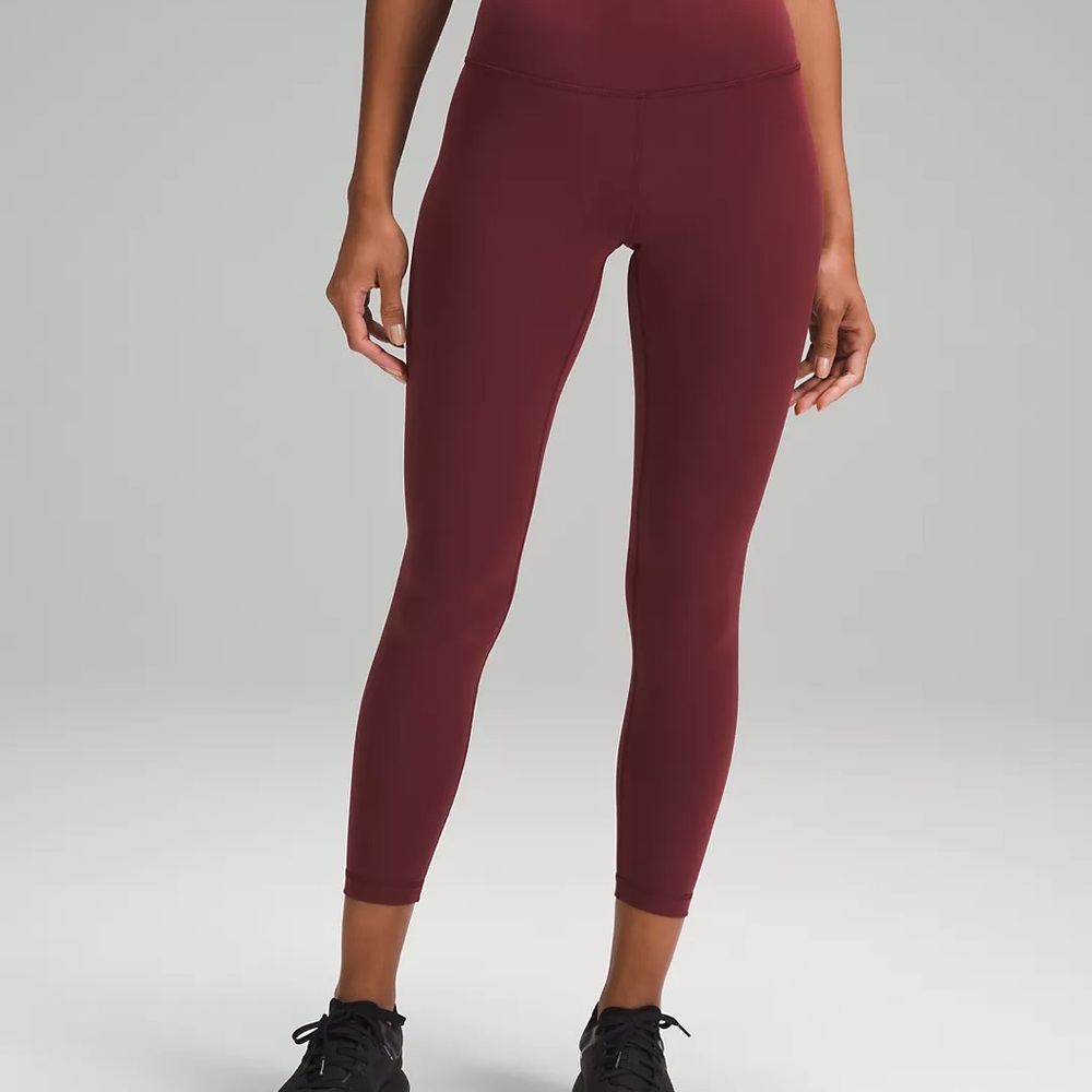 Lululemon align red wine size 4  Leggings